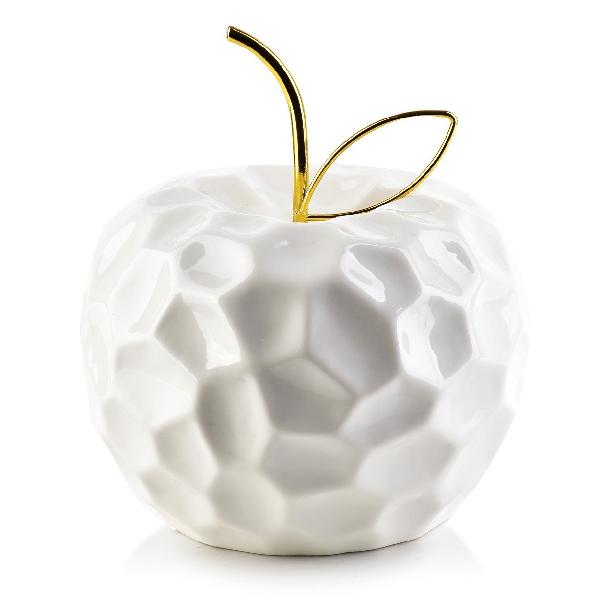 Figurka w kształcie jabłka 14,5 x 15 cm